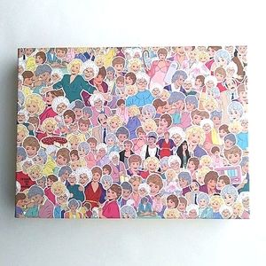 THE GOLDEN GIRLS 500 PIECE JIGSAW PUZZLE FUN & GAMES RETRO TV NOSTALGIA HUMOR